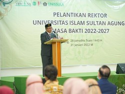 Rektor Baru Unissula Targetkan Cetak 100 Profesor pada Tahun 2027