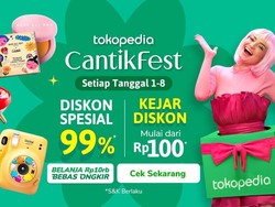Ladies Merapat! Ada Diskon hingga 99% di Tokopedia Cantik Fest
