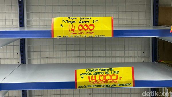 Ampun Deh! Harga Minyak Goreng Turun, Eh Stok Kosong Melompong