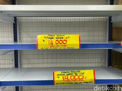Ampun Deh! Harga Minyak Goreng Turun, Eh Stok Kosong Melompong