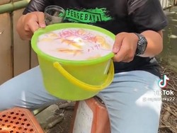 Beli Es Dawet Rp 400 Ribu, Netizen Malah Komentar Soal Porsinya