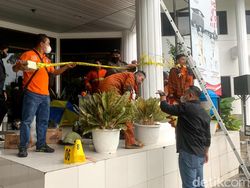 Pelayanan Bappeda Riau Dialihkan Gegara Instalasi Listrik Rusak Terbakar