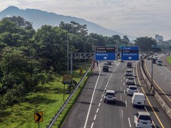 Kemarin Macet Horor, Lalin Arah Puncak Masih Normal Pagi Ini