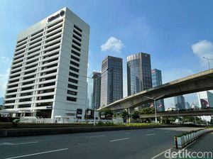 Lengangnya Jalanan Jakarta Saat Libur Imlek