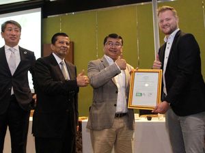 PT IGE Raih Green Gold Label Certificate