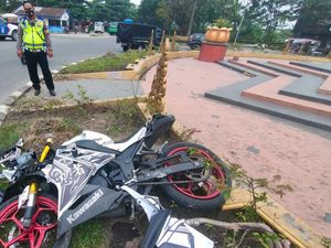 Tabrak Tugu Songket di Pekanbaru, Prajurit TNI AU Tewas