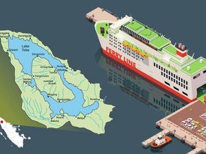 7 Pelabuhan Danau Toba Diresmikan Jokowi