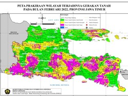 Waspada Lur! Bencana Tanah Gerak Intai 19 Kecamatan di Blitar Bulan Ini