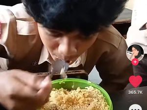 Dipuji Netizen Karena Bawa Bekal, Ternyata Siswa SMA Ini Palak Makanan Temannya
