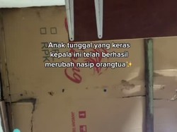Viral Dulu Tinggal di Kontrakan Atap Kardus, Kini Beli Rumah untuk Orangtua