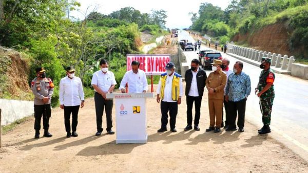 Penampakan Bypass Balige yang Baru Diresmikan Jokowi