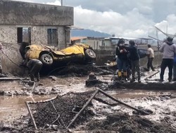 Penampakan Tanah Longsor Terjang Ekuador, 18 Orang Tewas