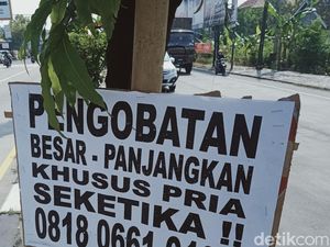 Wow, Poster Iklan Pengobatan Khusus Pria Merebak di Klaten Wow, Poster Iklan Pengobatan Khusus Pria Merebak di Klaten