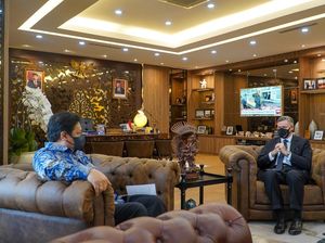 Airlangga & Dubes Selandia Baru Bertemu Bahas Kerja Sama Perdagangan