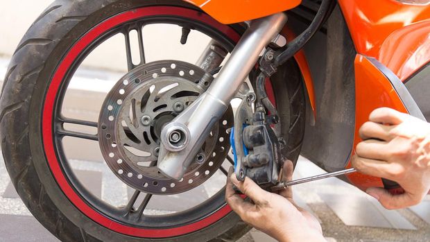 ilustrasi rem motor