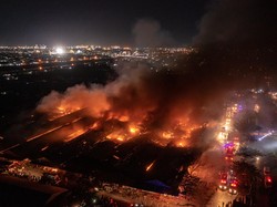 Kerugian Kebakaran Relokasi Pasar Johar Semarang Capai Rp 11 M!