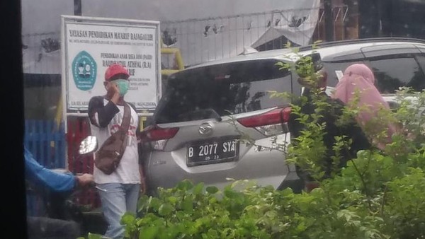 Penampakan Mobil Penculik Nenek di Majalengka