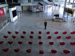 Tidak Ada Penerbangan, Terminal Internasional Bandara di Bali Jadi Sepi
