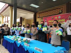 Polisi Gagalkan Peredaran 16 Kg Sabu di Sumsel, 2 Orang Ditangkap