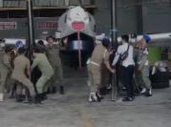 Smart Aviation dan Susi Air di Hanggar Bandara Malinau