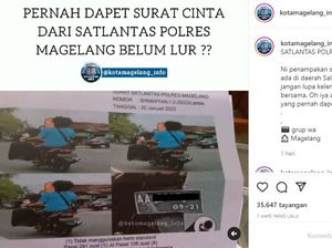 Surat Tilang Elektronik di Magelang Ini Viral di Medsos, Ada Apa?