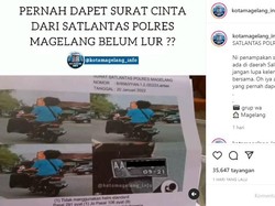 Surat Tilang Elektronik di Magelang Ini Viral di Medsos, Ada Apa?