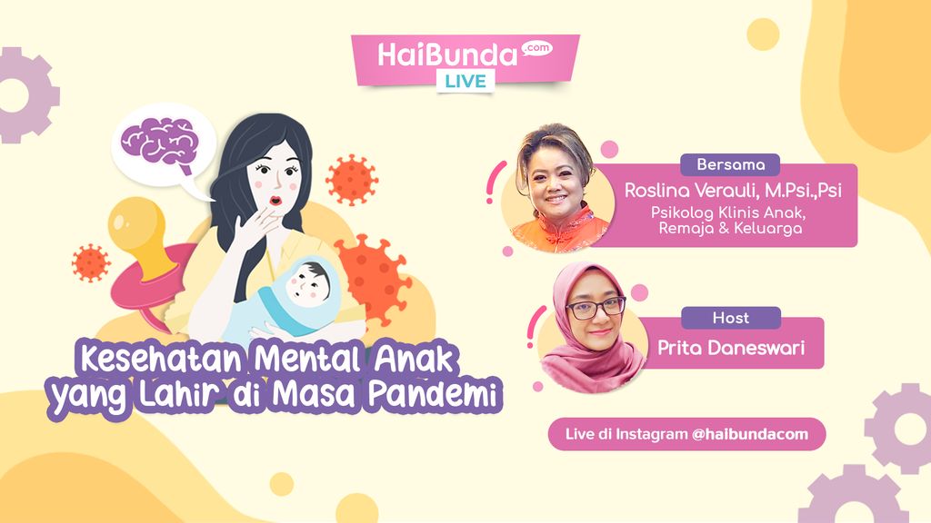 Banner HaiBunda Live Kesehatan Mental Anak
