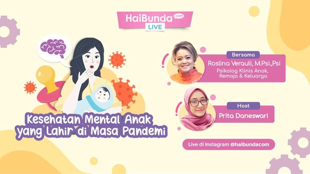 Banner HaiBunda Live Kesehatan Mental Anak