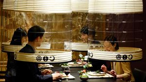Cara Unik Restoran di Jepang Lawan COVID-19