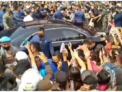 Kunker Jokowi Bikin Kerumunan di Sumut, Istana Jawab Begini