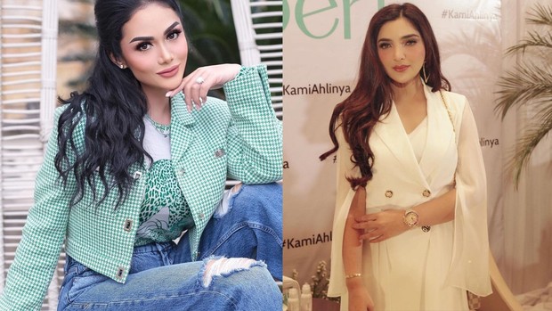 Kd dan Ashanty, Tampil Berbeda dalam Balutan Blazer