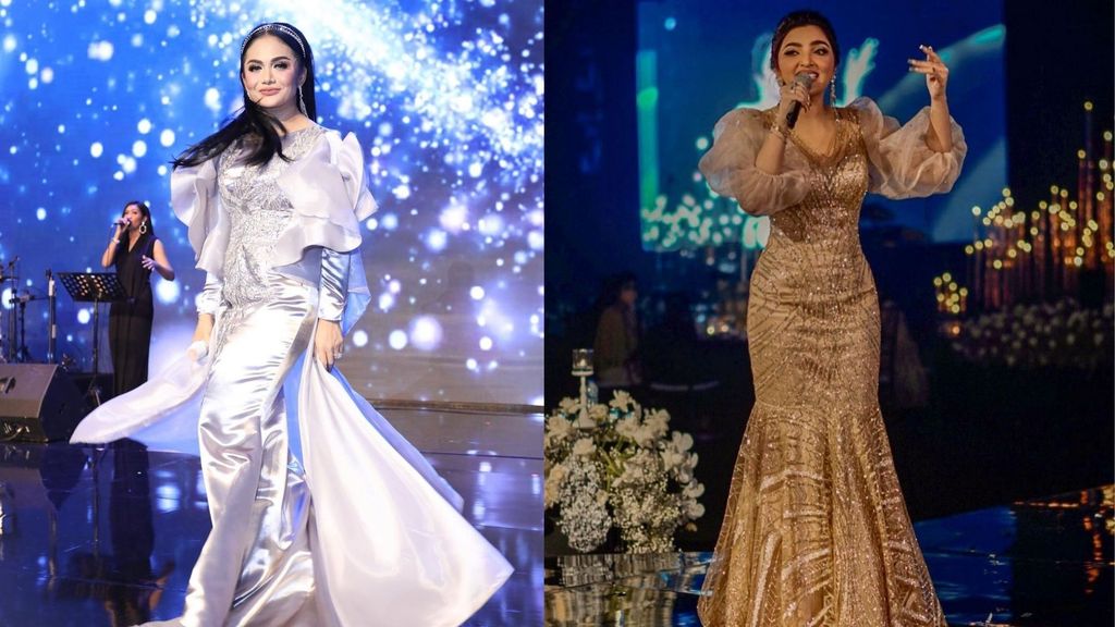 KD dan Ashanty Tampil Glamour Menghibur Penonton/ Foto : Instagram @krisdayanti dan @ashanty_ash