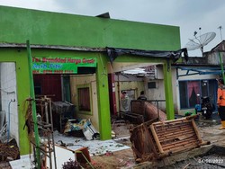 Angin Kencang Landa Karanggedang Purbalingga, 23 Rumah Rusak