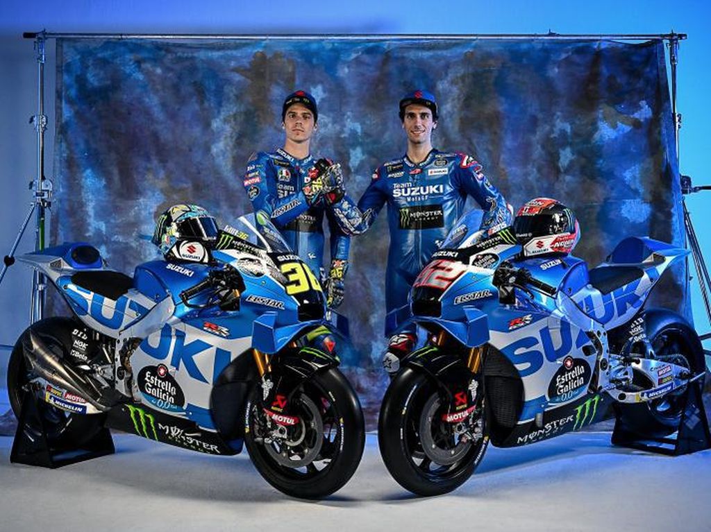 Tim Suzuki Ecstar MotoGP 2022 Diluncurkan, Kelir Motor Lebih Gahar