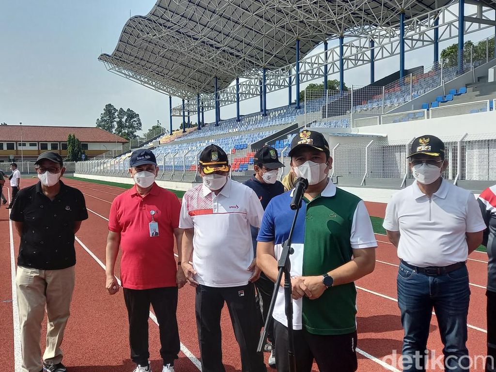 Walkot Tangerang Resmikan Stadion Benteng Reborn Usai Direnovasi Telan Rp 31 M