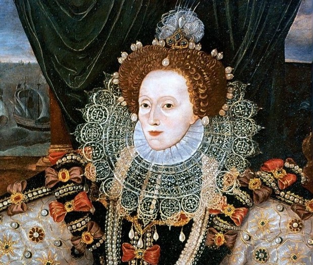 Lipstik era Ratu Elizabeth I/Foto: Pinterest.com/People Fakta dan sejarah lipstik dari zaman ke zaman