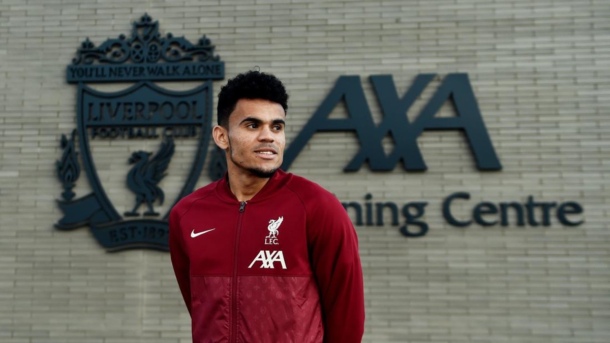 Luis Diaz bakal debut lawan Cardiff City di Piala FA akhir pekan ini? (Twitter @LFC)