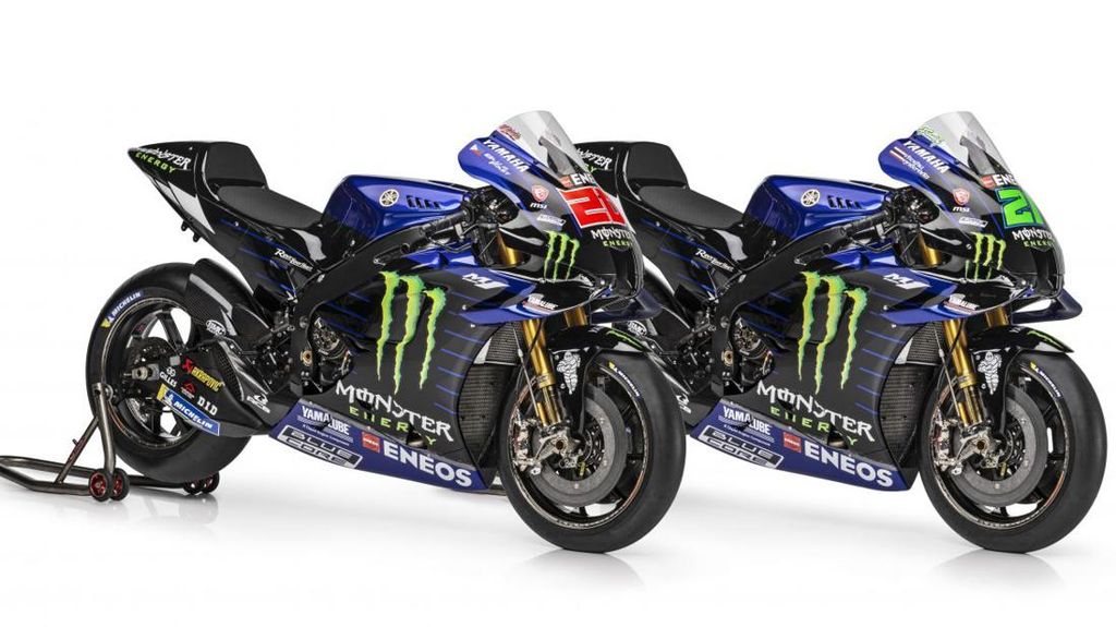 Tampang Baru Motor Balap Yamaha YZR-M1 di MotoGP 2022 Tampang Baru Motor Balap Yamaha YZR-M1 di MotoGP 2022