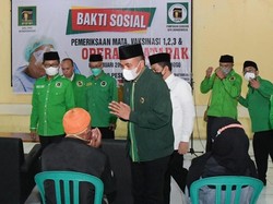 Pelantikan Pengurus, PPP Bondowoso Bantu Operasi Katarak 4.200 Warga