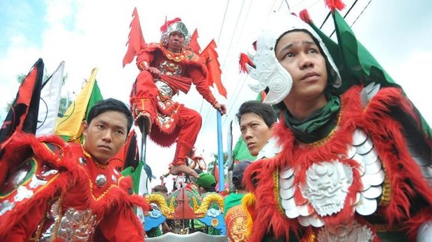 Semarang/Foto: CNN Indonesia/CNN Deretan Perayaan Cap Go Meh Paling Meriah di Indonesia, Ada Kotamu?