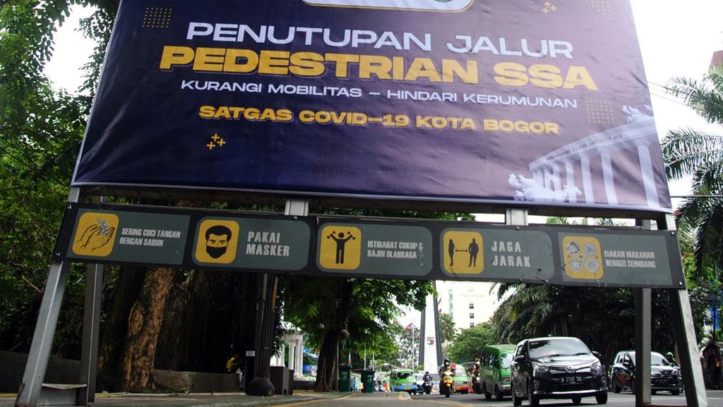 Tekan Mobilitas Warga, Jalur Pedestrian SSA Bogor Ditutup