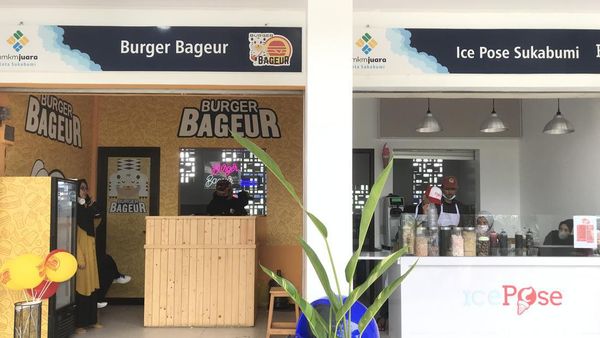 Alun-alun Kota Sukabumi Punya Pojok UKM Lokal