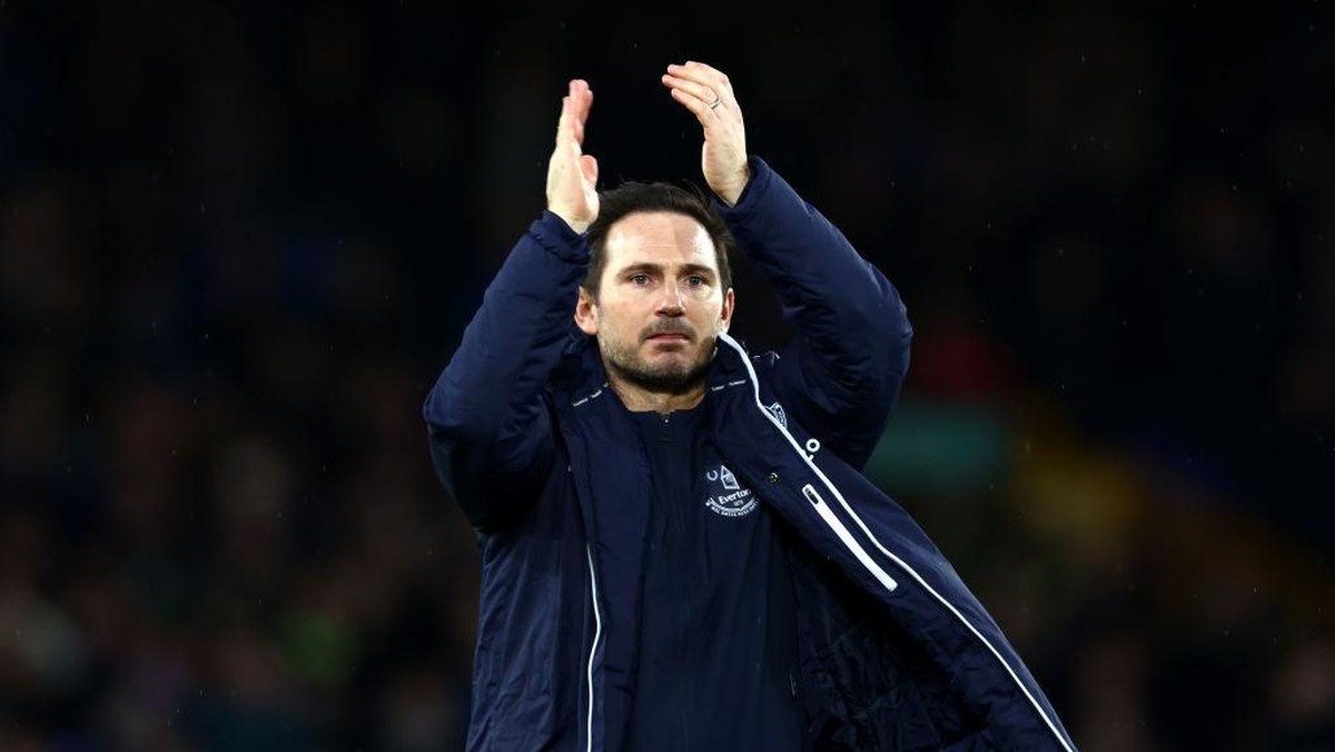 Debut manis Frank Lampad bersama Everton (Foto: Getty Images/Clive Brunskill)