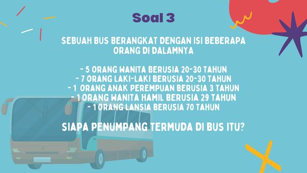 Tes Logika dan Kesabaran, Nggak Bisa Jawab Tandanya Masih Butuh Libur