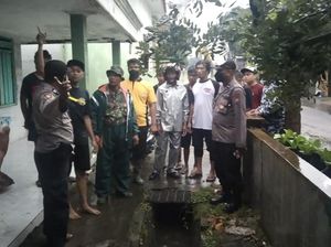 Balita Asal Kediri Tewas Terperosok dan Terseret Arus Selokan Saat Hujan