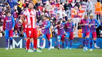 Atletico-nya Simeone 31 kali jebolin gawang Barcelona dan 45 kali dibobol Barca (Getty Images)