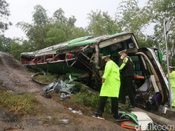 Sopir Meninggal Dunia, Pemeriksaan Bus Maut di Bantul Tetap Berlanjut