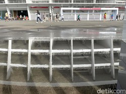 GBK Ramai Warga Olahraga, Meski Jakarta PPKM Level 3