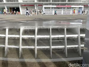 GBK Ramai Warga Olahraga, Meski Jakarta PPKM Level 3 GBK Ramai Warga Olahraga, Meski Jakarta PPKM Level 3