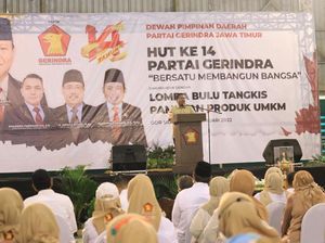 Gerindra Jatim Minta Kader Doakan Prabowo Presiden di HUT ke-14 Partai